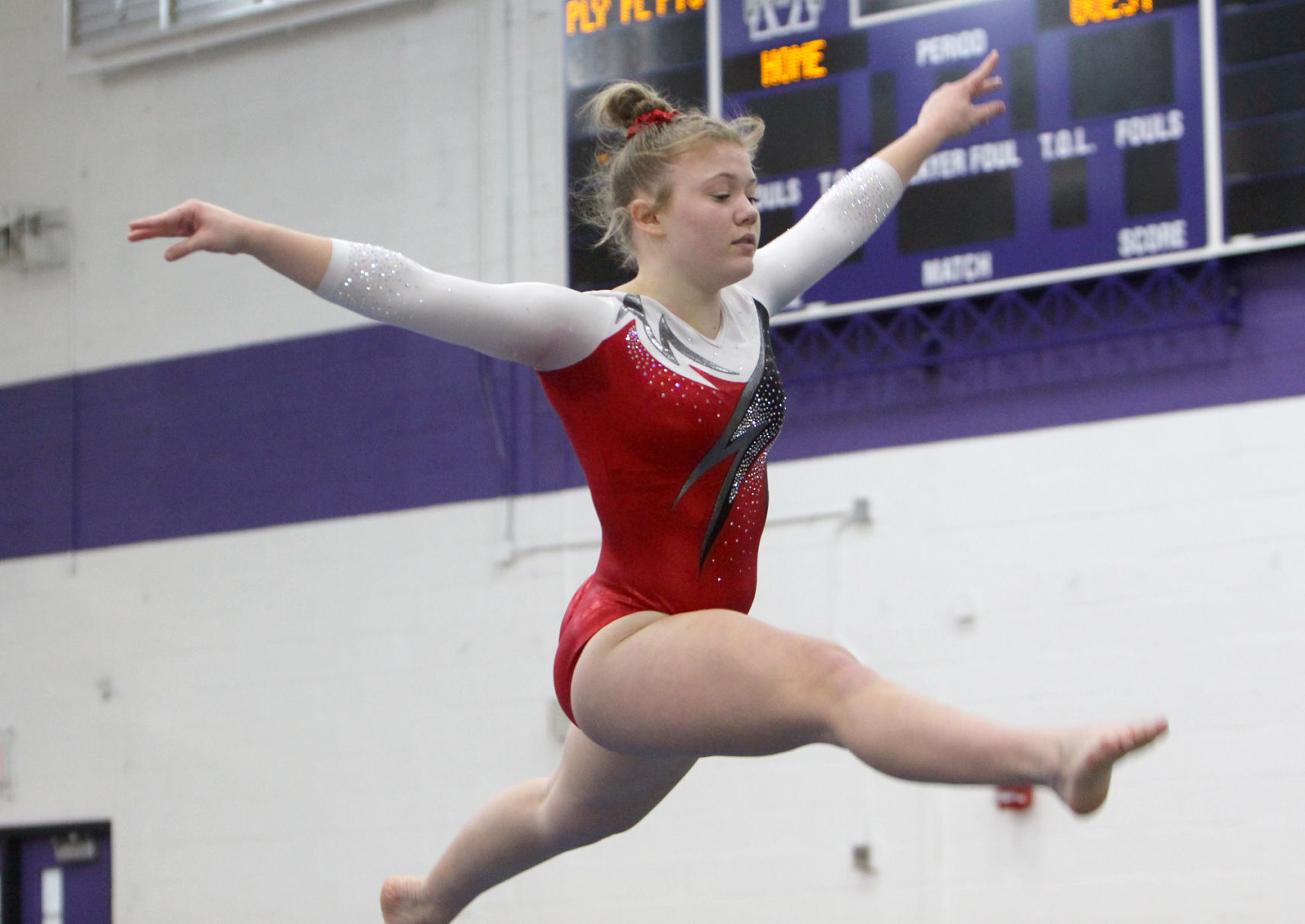 Big Rivers Conference Gymnastics at Eau Claire Memorial 2-22-20
